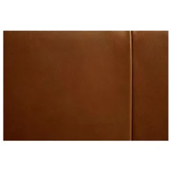 Fabrique de Styles Canapé fixe 3 places en cuir vintage cognac - Montino* Canapés Fixes