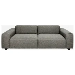 Fabrique de Styles Canapé fixe 4 places en tissu bellagio gris - Posada* Canapés Fixes