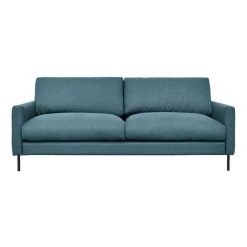 Fabrique de Styles Canapé fixe 3 places Gaspard - Tissu Texturé - Crown Moutarde* Canapés Fixes