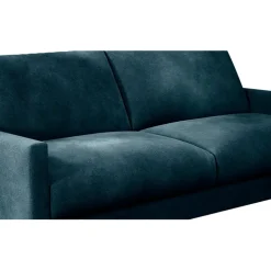 Fabrique de Styles Canapé fixe 3 places Gaspard - Velours Vintage - Adore Anthracite* Canapés Fixes