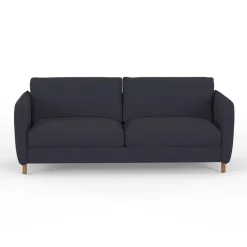 Fabrique de Styles Canapé fixe 4 places Gustave - Velours Texturé - Dany Ecru* Canapés Fixes