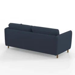 Fabrique de Styles Canapé fixe 4 places Gustave - Velours Texturé - Dany Ecru* Canapés Fixes