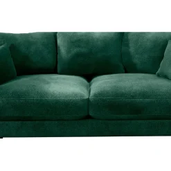 Fabrique de Styles Canapé fixe 4 places Marius - Effet Velours - Seven Turtle* Canapés Fixes