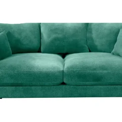 Fabrique de Styles Canapé fixe 4 places Marius - Effet Velours - Seven Turtle* Canapés Fixes