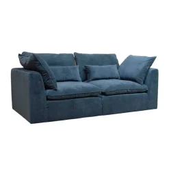 Fabrique de Styles Canapé modulable 4 places é avec pouf - Auguste* Canapés Modulables