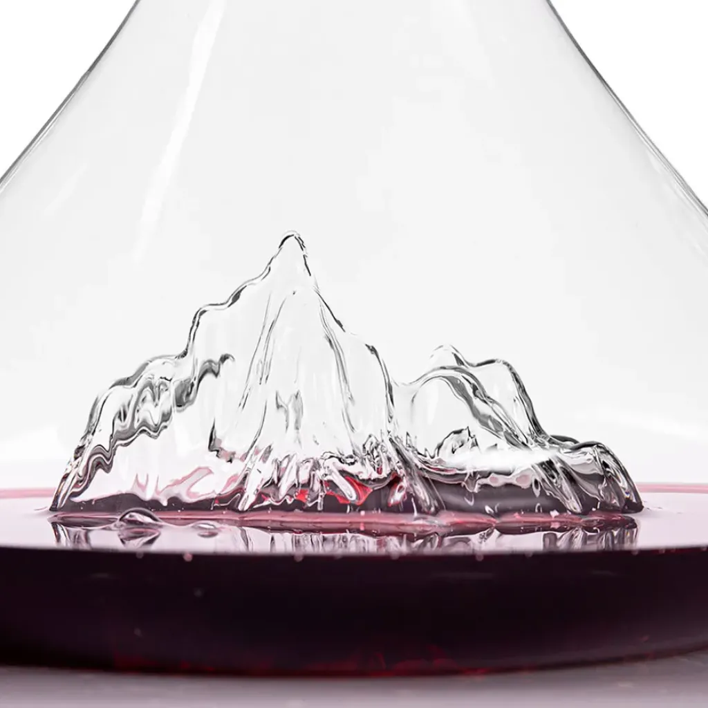 Fabrique de Styles Carafe à decanter Mont Blanc - Topographic* Carafes Et Pichets