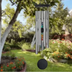 Fabrique de Styles Carillon à vent 7 chakras h44cm* Méditation Et Yoga