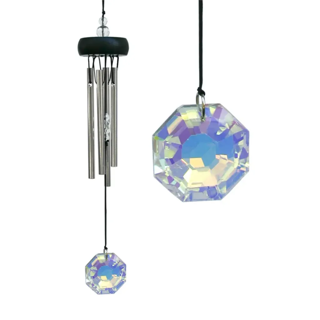 Fabrique de Styles Carillon à vent cristal h29cm* Méditation Et Yoga