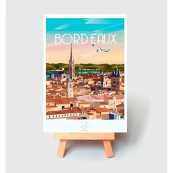 Fabrique de Styles Carte bordeaux 2 10x14.8cm* Papeterie