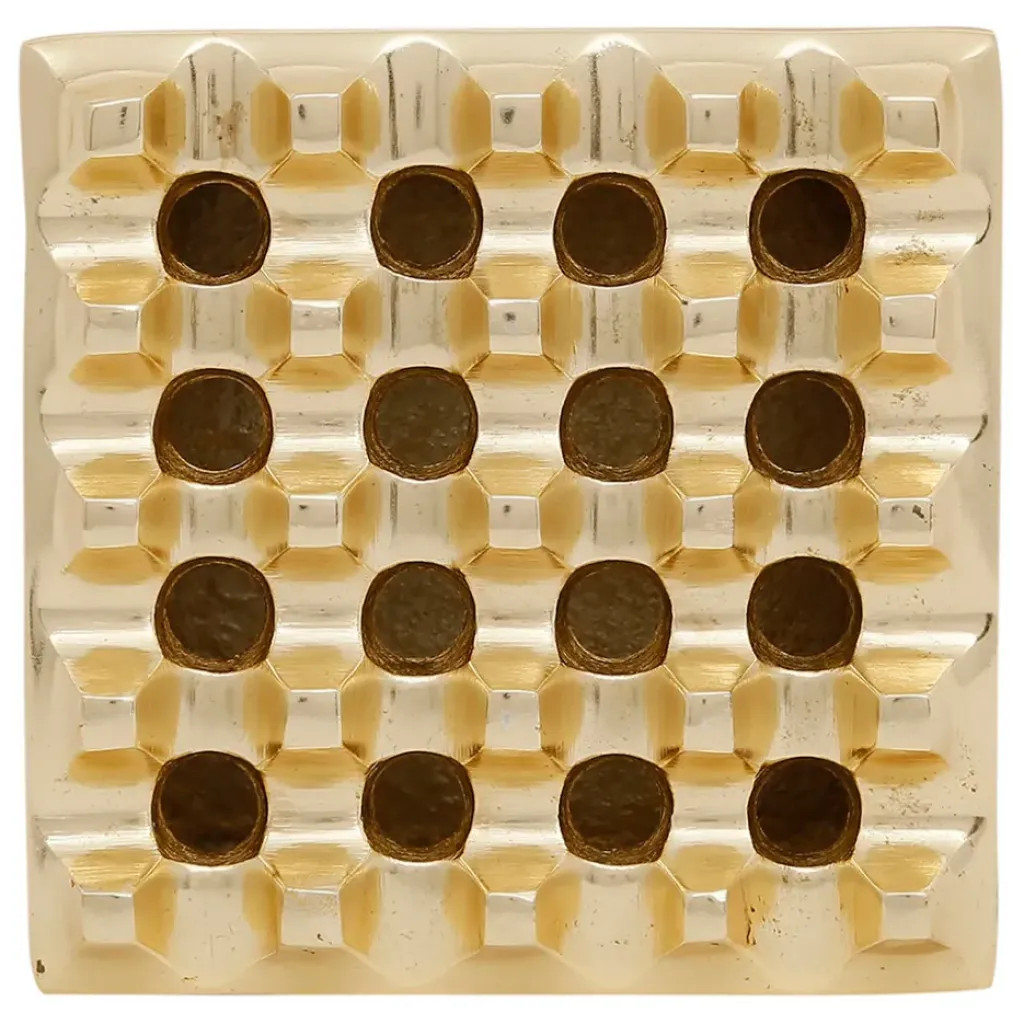 Fabrique de Styles Cendrier en aluminium d13cm - Riva* Petits Objets Déco