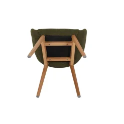 Fabrique de Styles Chaise avec accoudoirs en tissu bouclette - Altea* Chaises