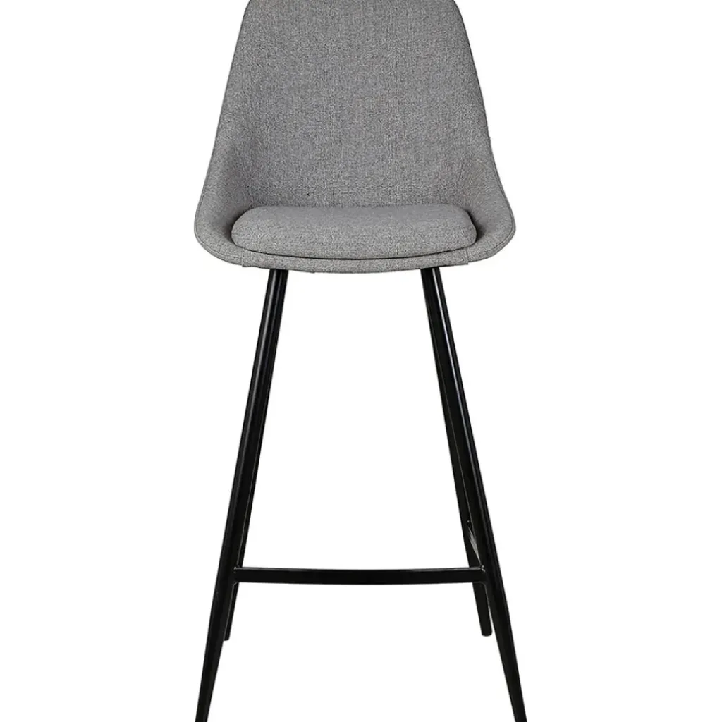 Fabrique de Styles Chaise de bar en tissu h67cm - Ben* Tabourets Et Chaises De Bar