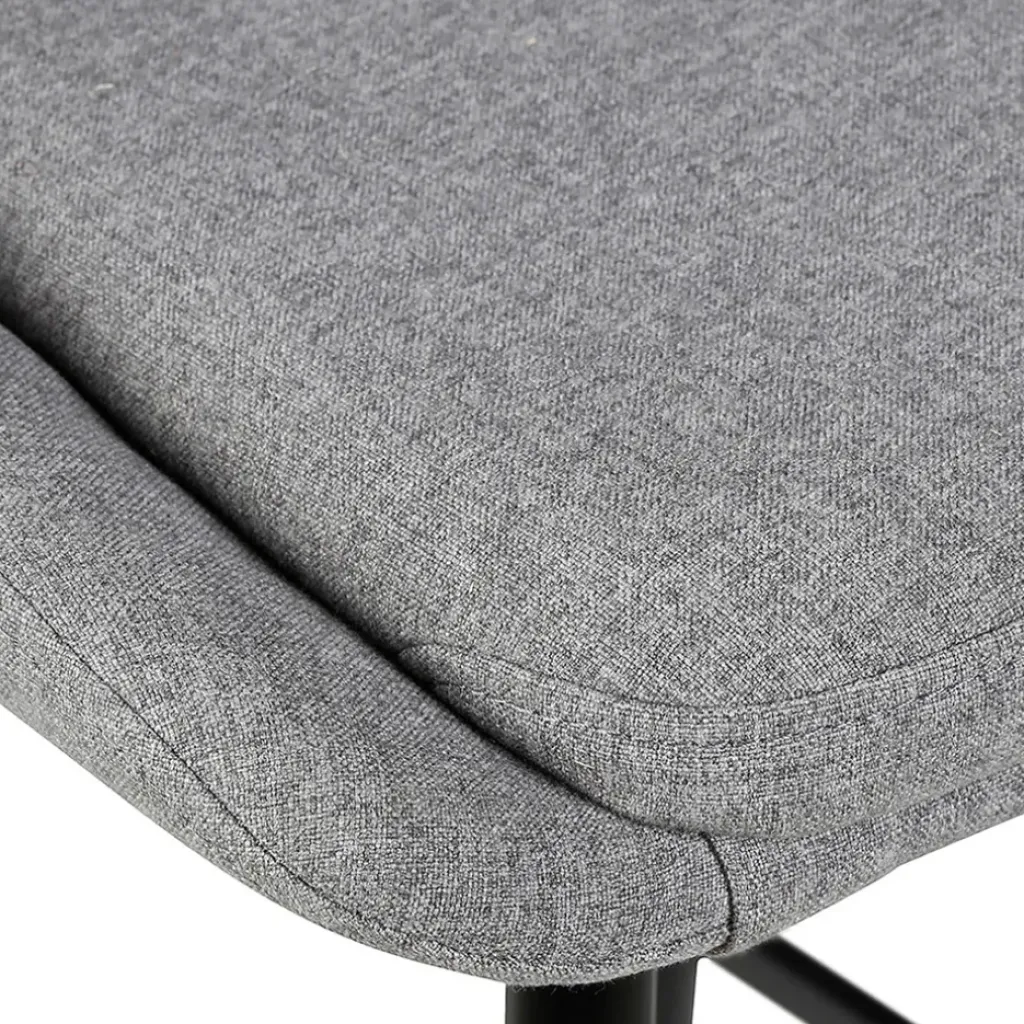 Fabrique de Styles Chaise de bar en tissu h67cm - Ben* Tabourets Et Chaises De Bar