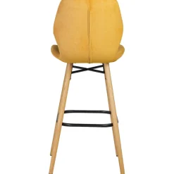 Fabrique de Styles Chaise de bar en tissu soft touch h65cm - Keri* Tabourets Et Chaises De Bar