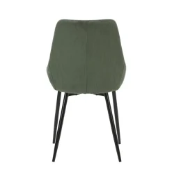 Fabrique de Styles Chaise de salle à manger en velours côtelé - Ben* Chaises