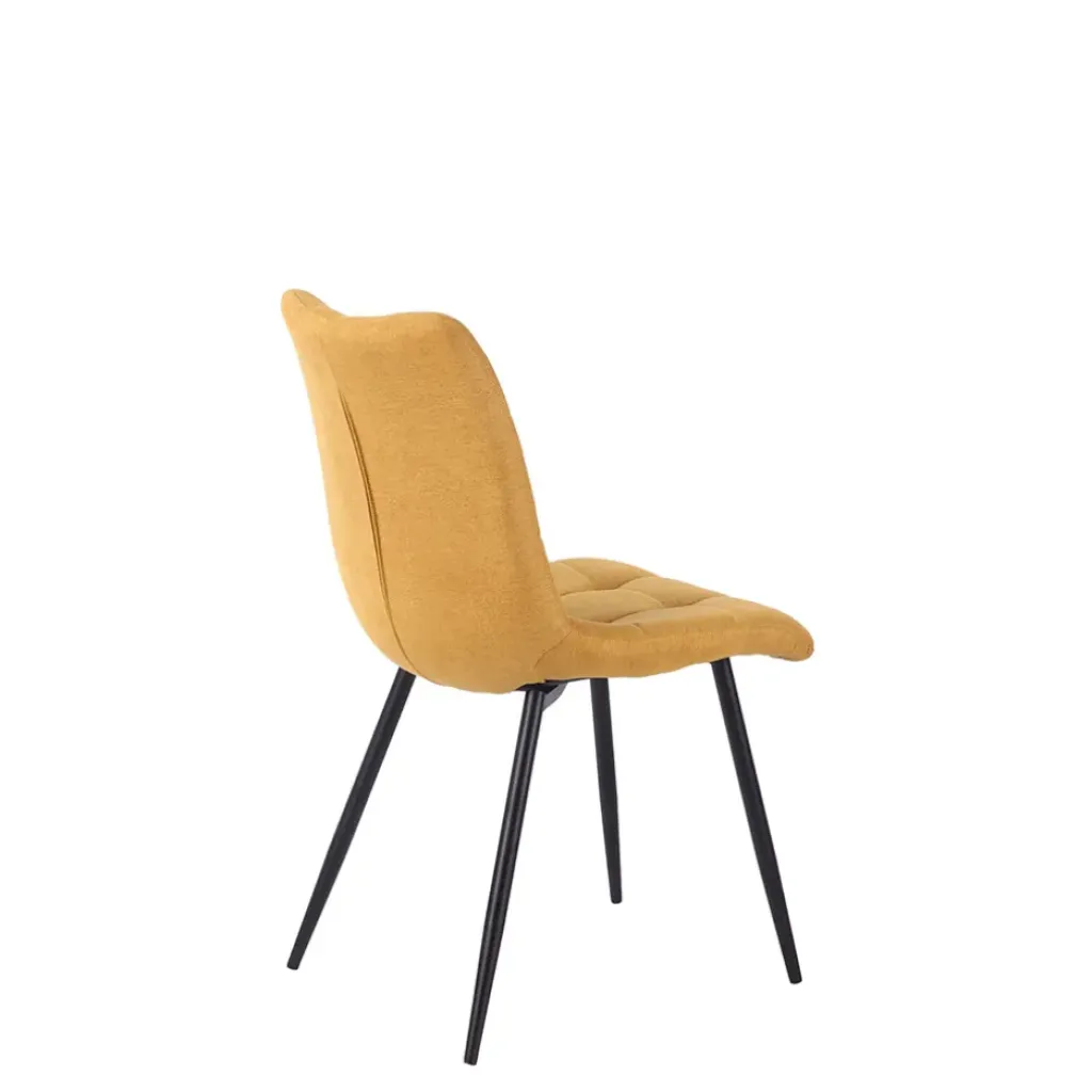 Fabrique de Styles Chaise de salle à manger en tissu matelassé - Lilly* Chaises