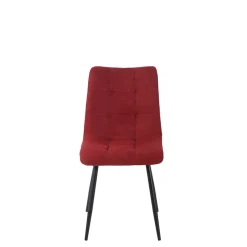 Fabrique de Styles Chaise de salle à manger en tissu matelassé - Lilly* Chaises