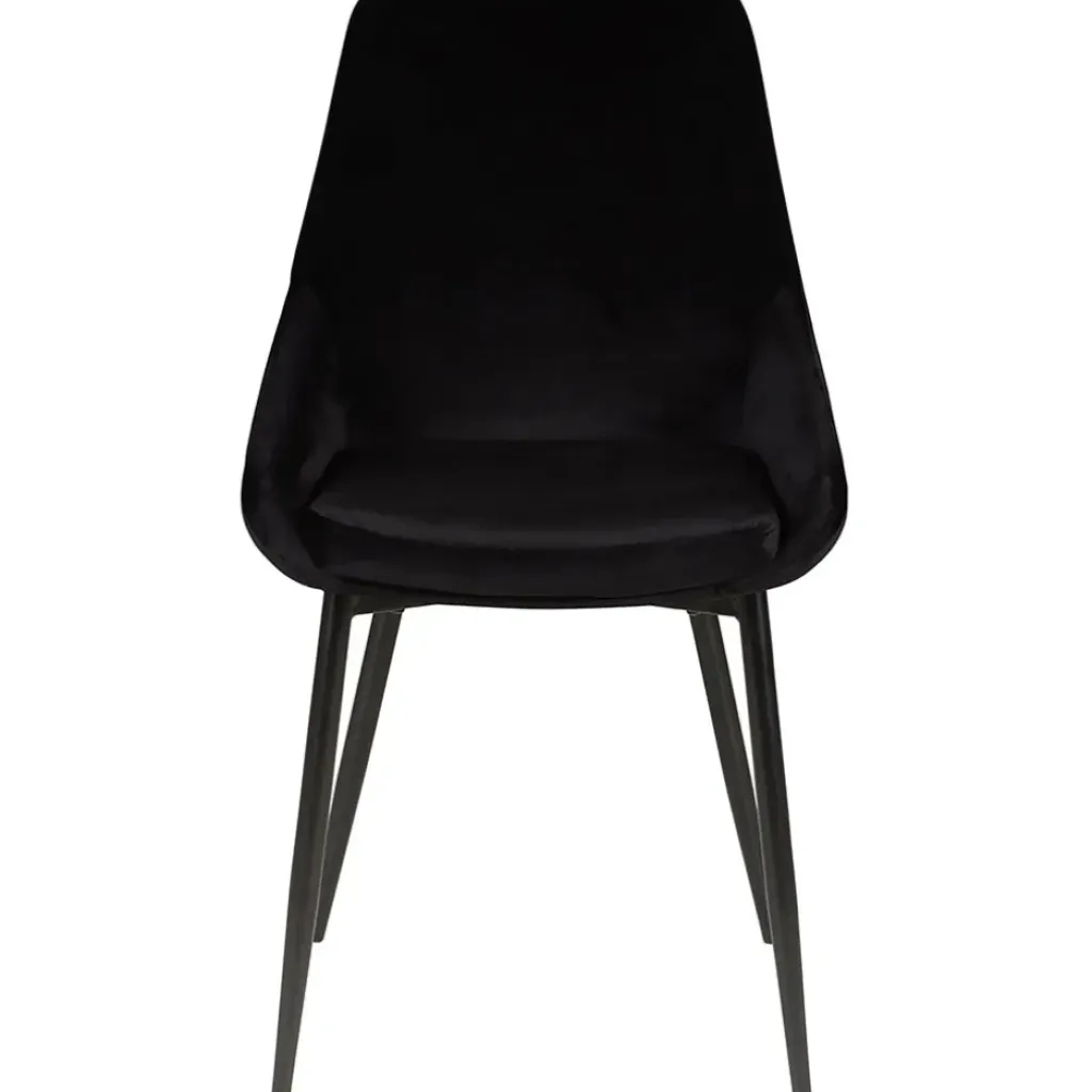 Fabrique de Styles Chaise de salle à manger en velours - Ben* Chaises