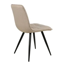 Fabrique de Styles Chaise de salle à manger en tissu matelassé - Alize* Chaises