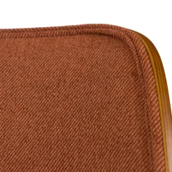 Fabrique de Styles Chaise de salle à manger en tissu et noyer - Atlanta* Chaises