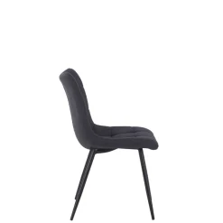 Fabrique de Styles Chaise de salle a manger en tissu matelassé - Lilly* Chaises