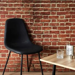 Fabrique de Styles Chaise salle à manger effet cuir - Amber* Chaises