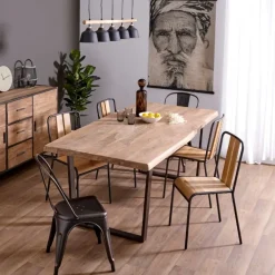 Fabrique de Styles Chaise salle à manger en chêne - Manny* Chaises