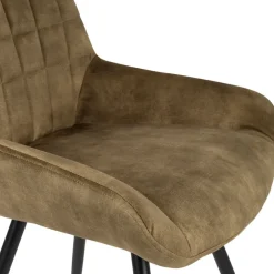 Fabrique de Styles Chaise salle à manger en velours - dana* Chaises