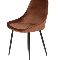 Fabrique de Styles Chaise salle à manger en velours - Ben* Chaises