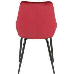 Fabrique de Styles Chaise salle à manger en velours - Ben* Chaises