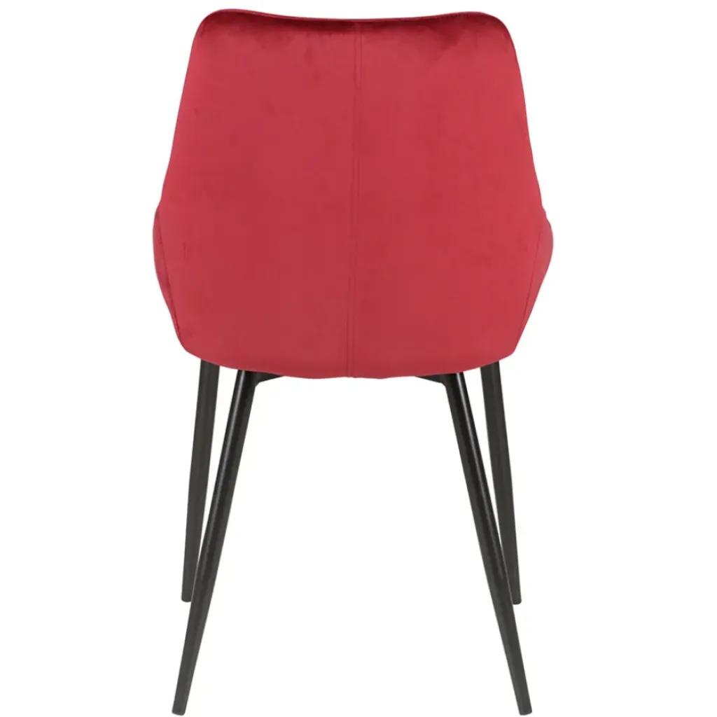 Fabrique de Styles Chaise salle à manger en velours - Ben* Chaises