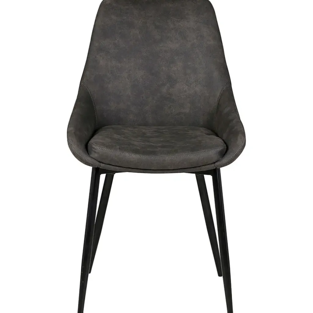 Fabrique de Styles Chaise salle à manger tissu effet daim - Ben* Chaises