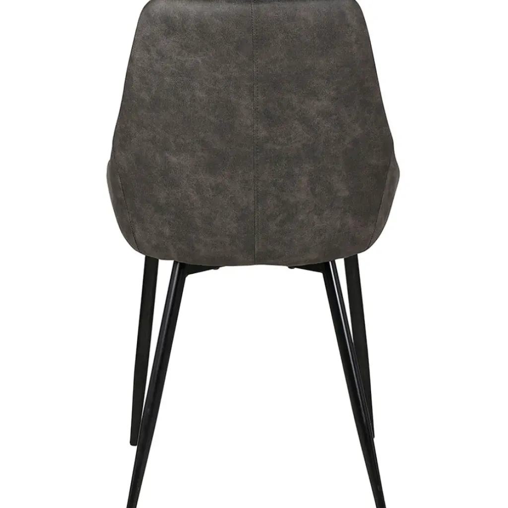 Fabrique de Styles Chaise salle à manger tissu effet daim - Ben* Chaises