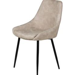 Fabrique de Styles Chaise salle à manger tissu effet daim - Ben* Chaises