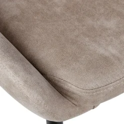 Fabrique de Styles Chaise salle à manger tissu effet daim - Ben* Chaises