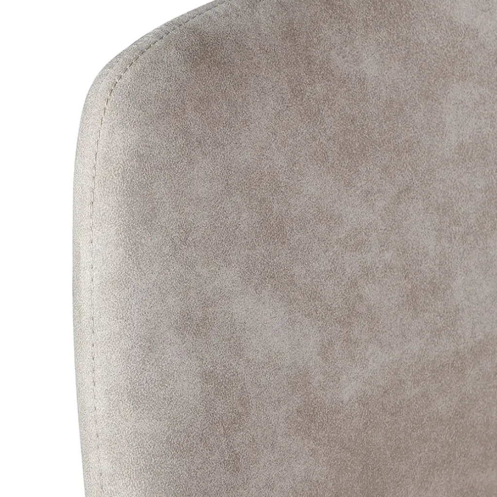 Fabrique de Styles Chaise salle à manger tissu effet daim - Ben* Chaises