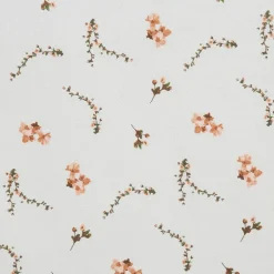 Fabrique de Styles Chemin de table en coton rose et vert 160x50cm - Louise* Chemins De Table