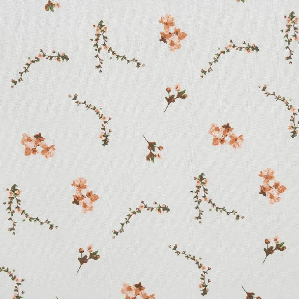 Fabrique de Styles Chemin de table en coton rose et vert 160x50cm - Louise* Chemins De Table