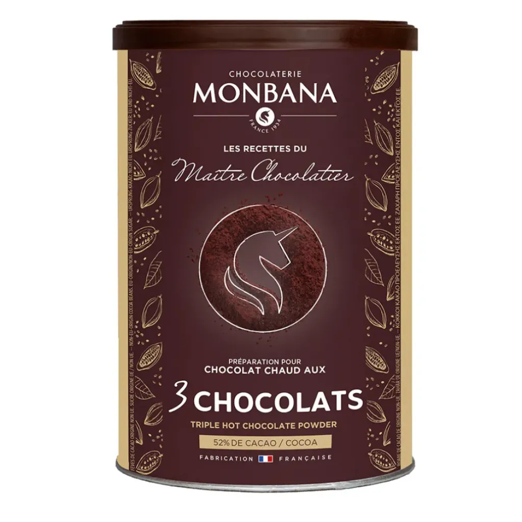 Fabrique de Styles Chocolat en poudre 3 chocolats 175g* Chocolats Et Confiseries