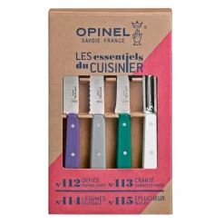 Fabrique de Styles Coffret 4 pièces " les essentiels " multicolor - Opinel* Couteaux De Cuisine