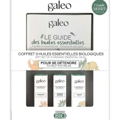 Fabrique de Styles Coffret de 3 huiles essentielles bio ab* 10ml avec guide* Huiles Essentielles Et Diffuseurs