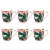 Fabrique de Styles Coffret de 6 tasses en porcelaine 23cl - Taiana* Tasses Et Mugs