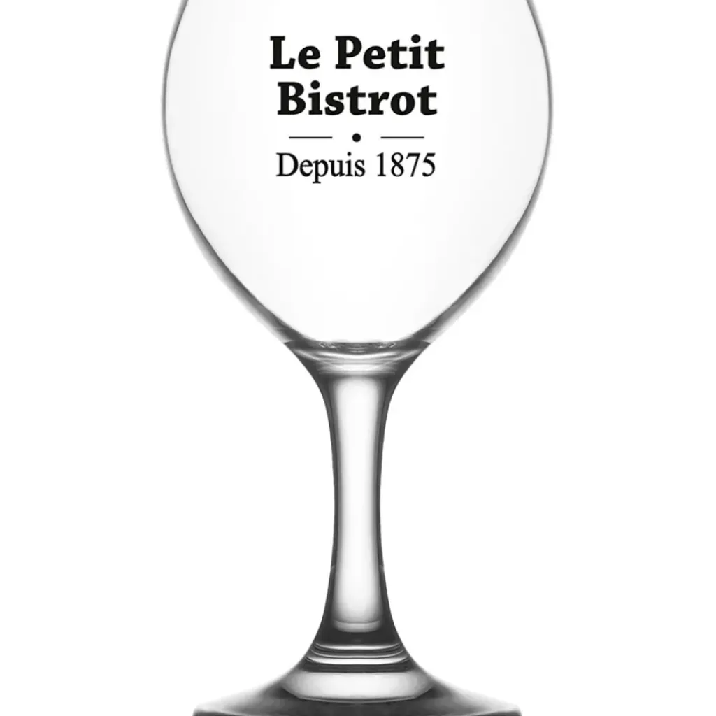 Fabrique de Styles Coffret de 6 verres à pied 21cl - Bistrot* Verres À Vin