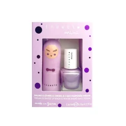 Fabrique de Styles Coffret duo baume à lèvres parfum gui et vernis à l'eau violet* Soins Du Corps
