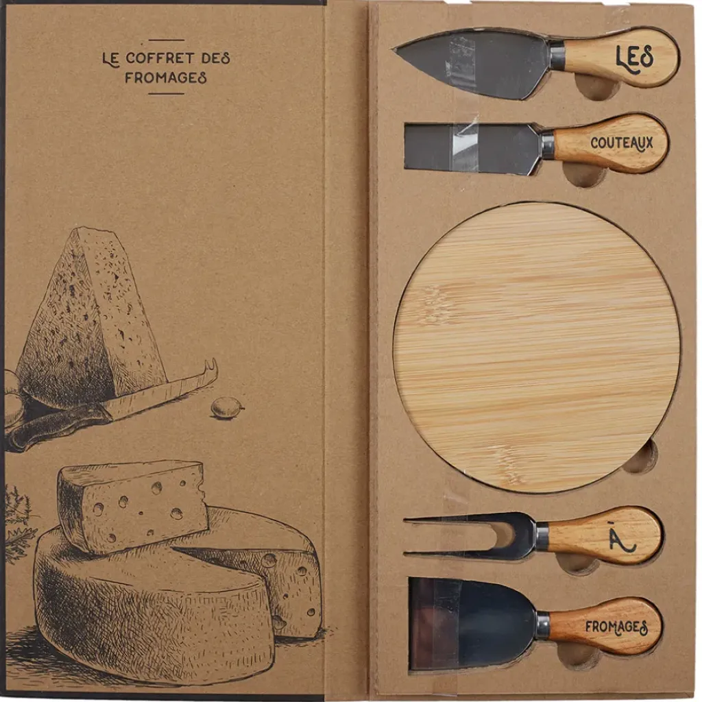 Fabrique de Styles Coffret fromage couteau et planche* Accessoires De Table