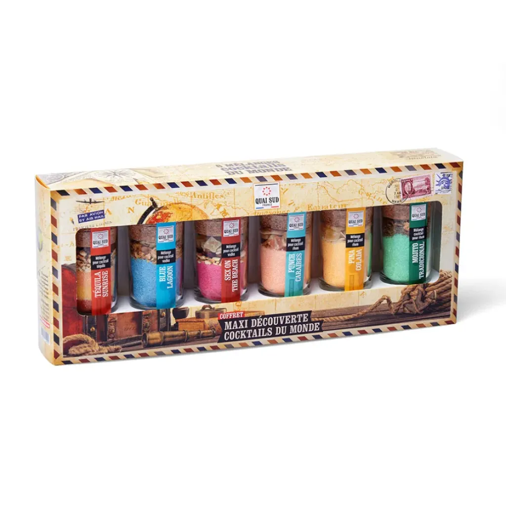Fabrique de Styles Coffret maxi découverte préparation cocktails du monde* Préparations Cocktails