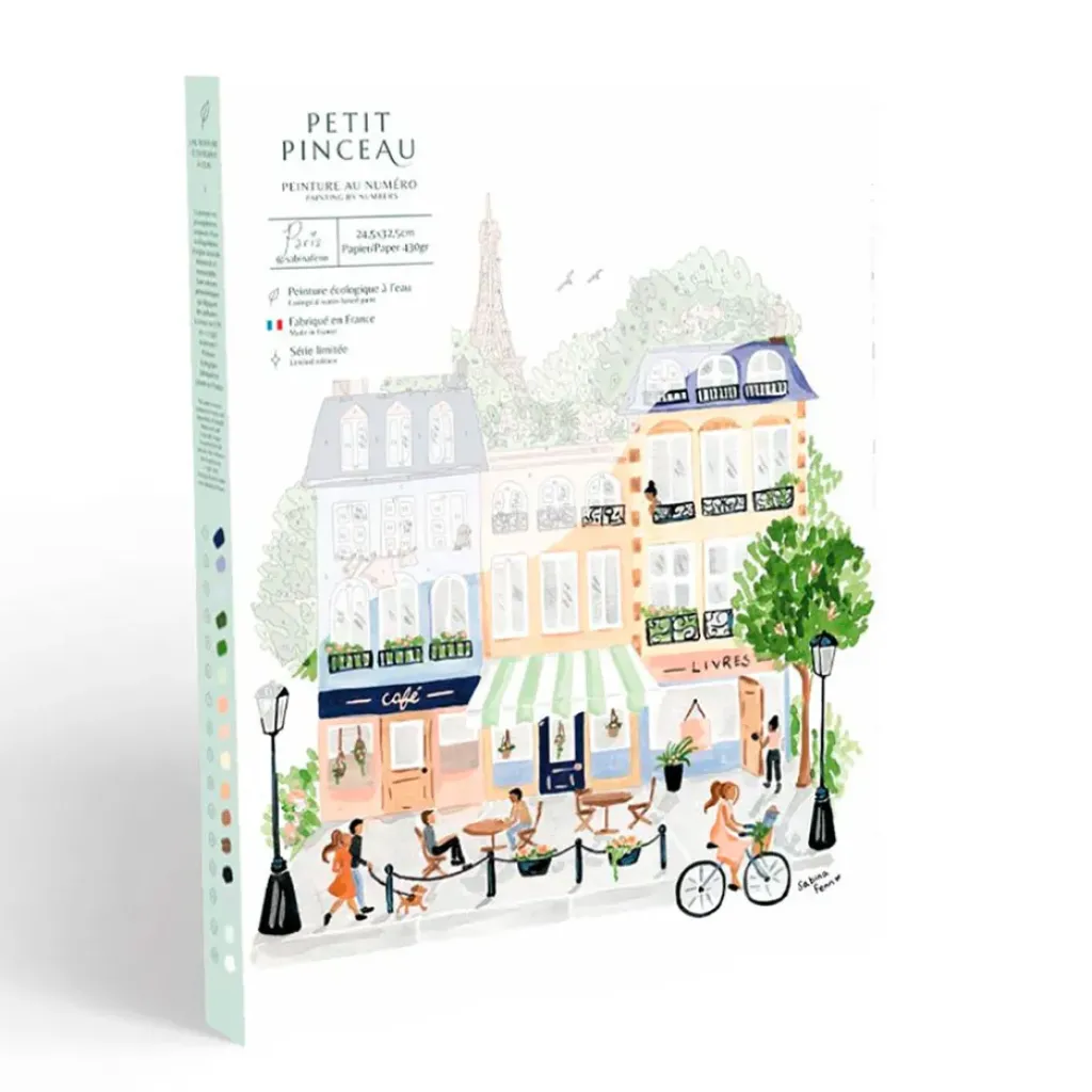 Fabrique de Styles Coffret peinture au numéro - paris* Loisirs Créatifs