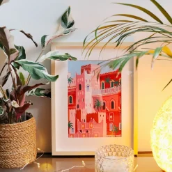 Fabrique de Styles Coffret peinture au numéro Sunset in morocco* Loisirs Créatifs