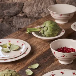 Fabrique de Styles Compotier en faience 1l - Paquerette* Plats Et Saladiers