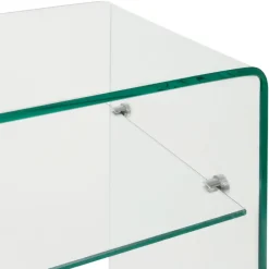 Fabrique de Styles Console 1 étagère en verre trempé - Adela* Consoles